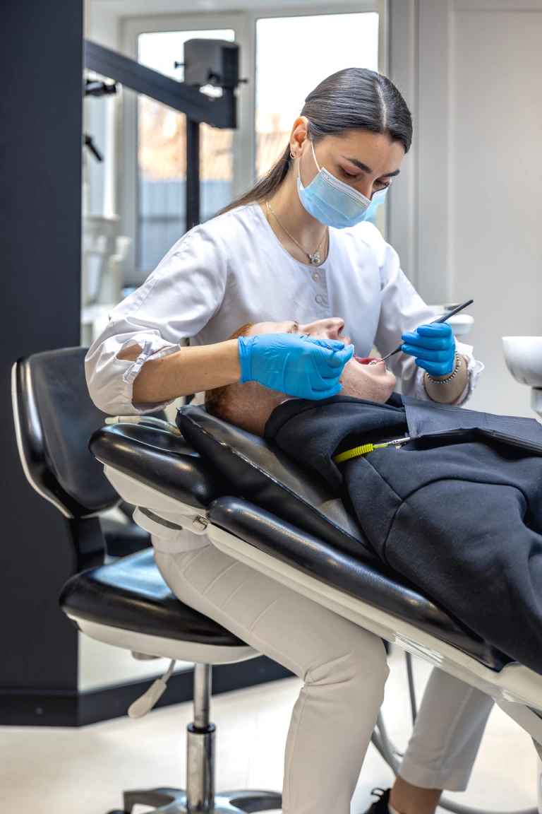Diamond Dental & Implant Centre clinic interior, Ghaziabad